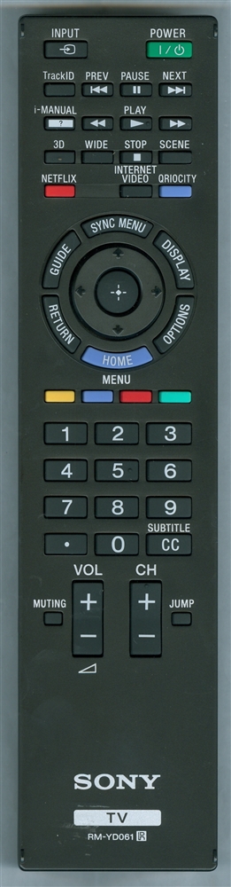 SONY 1-489-473-11 RMYD061 Refurbished Genuine OEM Original Remote