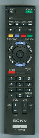 SONY 1-490-009-11 RM-YD075 Genuine OEM original Remote