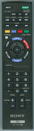 SONY 1-491-987-11 RM-YD087 Genuine  OEM original Remote
