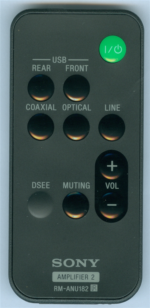 SONY 1-492-557-21 RM-ANU182 Genuine OEM original Remote