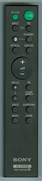 SONY 1-492-930-11 RMT-AH100U Genuine  OEM original Remote