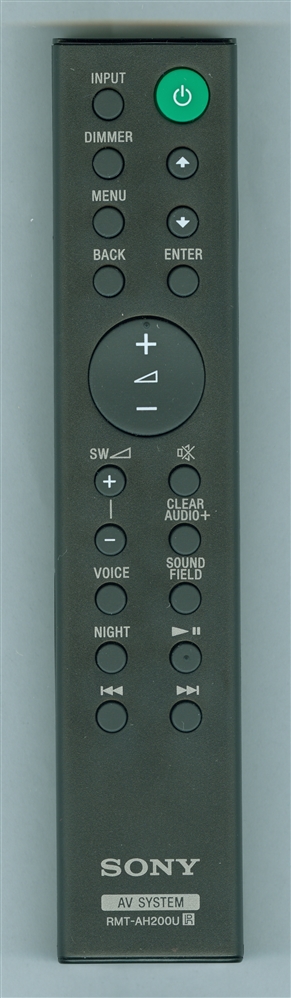 SONY 1-493-155-11 RMT-AH200U Genuine OEM original Remote
