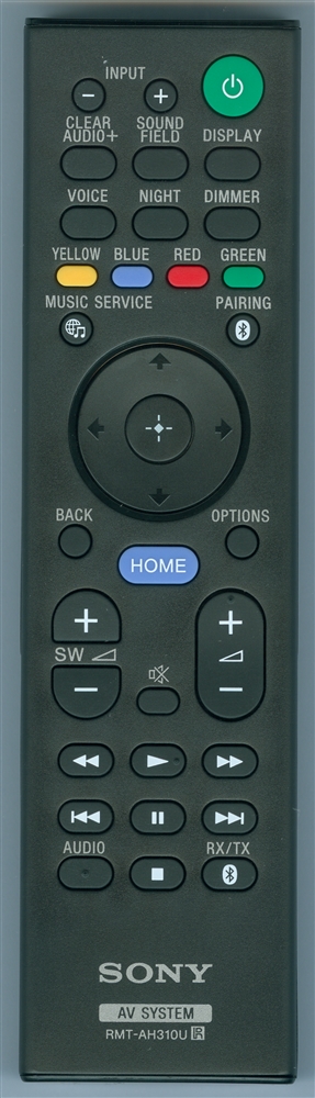 SONY 1-493-268-11 RMT-AH310U Genuine OEM original Remote