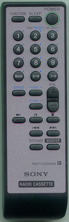 SONY A-1055-235-A RMT-CG500A Genuine OEM original Remote