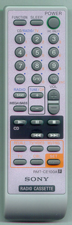 SONY A-1108-694-A RMT-CE100A Genuine OEM original Remote