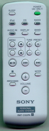 SONY A-1363-104-A RMTCS2iPA Genuine OEM original Remote