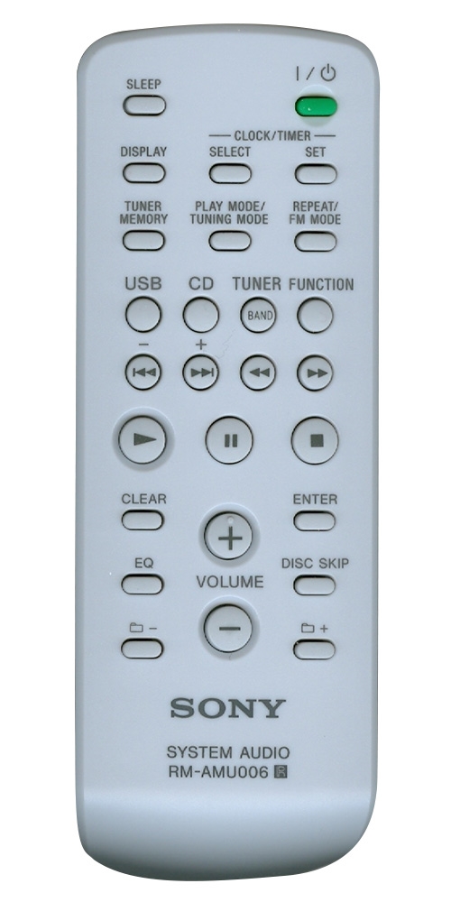 SONY 1-480-272-12 RMAMU007 Genuine OEM original Remote
