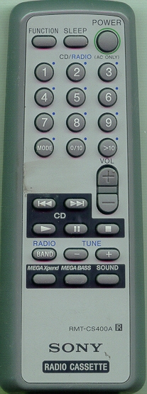 SONY A-3013-974-A RMTCS400A Refurbished Genuine OEM Original Remote