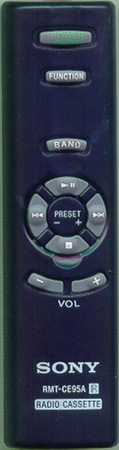 SONY A-3172-076-A RMTCE95A BLACK  Genuine  OEM original Remote