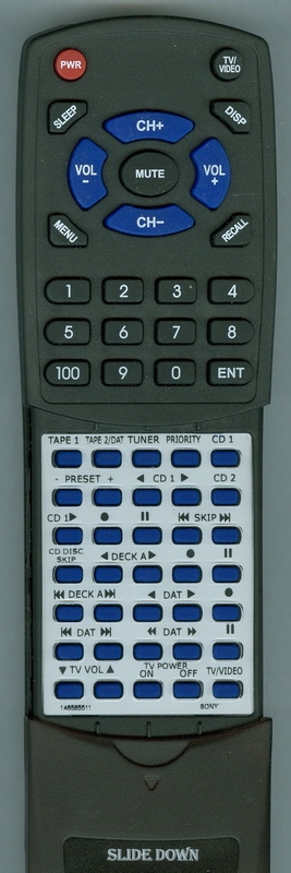 SONY 1-465-655-11 RM-P1 replacement Redi Remote