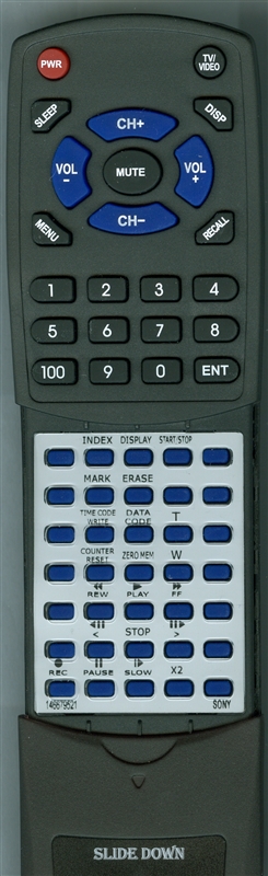 SONY 1-466-795-21 RMT-702 replacement Redi Remote