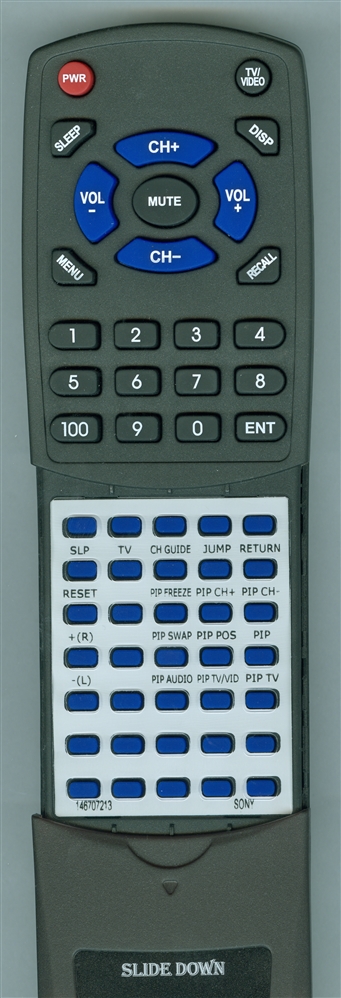 SONY 1-467-072-13 RM-Y119 replacement Redi Remote