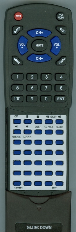 SONY 1-467-786-11 RMT-C550 replacement Redi Remote