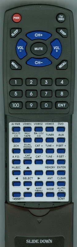 SONY 1-468-981-11 RM-AAP012 replacement Redi Remote