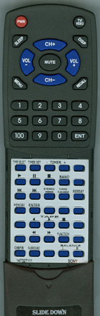 SONY 1-473-271-11 RMST1 replacement Redi Remote
