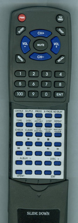 SONY 1-477-214-11 RMDX455 replacement Redi Remote