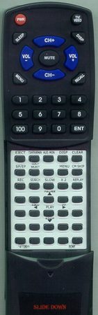 SONY 1-477-280-11 RMTV402 replacement Redi Remote