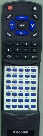 SONY 1-477-793-11 RMPP412 replacement Redi Remote
