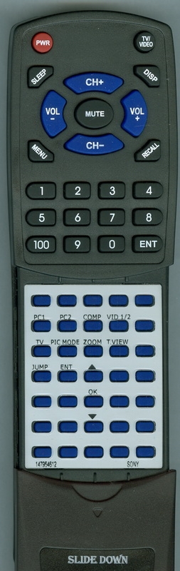 SONY 1-479-546-12 RM-336 replacement Redi Remote