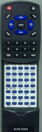 SONY 1-480-004-11 RM-ADU005 replacement Redi Remote