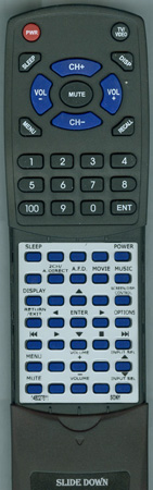 SONY 1-480-276-11 RMAAU018 replacement Redi Remote