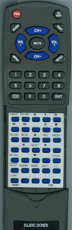 SONY 1-489-990-11 RM-YD080 replacement Redi Remote