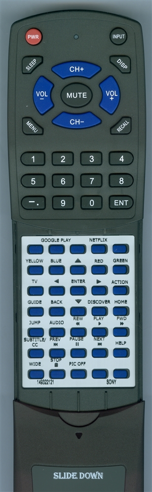 SONY 1-493-221-21 RMF-TX201U replacement Redi Remote