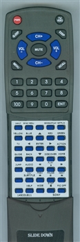 SONY 1-493-318-11 RMF-TX300U replacement Redi Remote