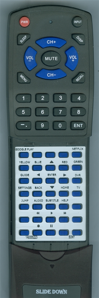 SONY 1-493-552-23 RMF-TX500U replacement Redi Remote