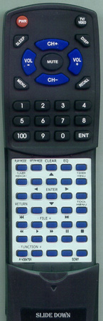 SONY A-1438-479-A RM-AMU009 replacement Redi Remote
