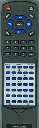 SONY A-1444-376-A RMT-CCDK50A replacement Redi Remote
