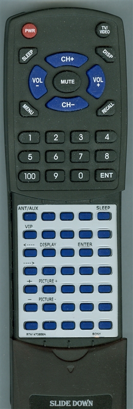 SONY A-1470-656-A RM718 replacement Redi Remote