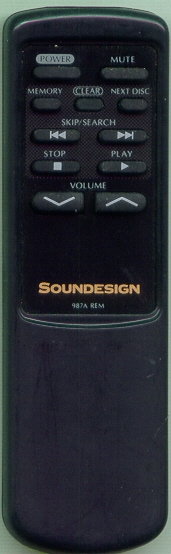 SOUNDESIGN 987AREM 987AREM Refurbished Genuine OEM Original Remote