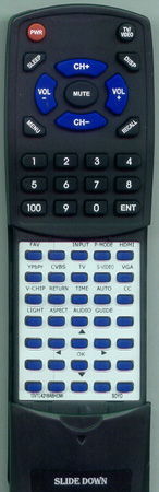SOYO GVTL4218AB-HDMI R1321D SOYO replacement Redi Remote