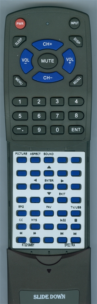 SPECTRA KT2219MBY replacement Redi Remote
