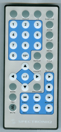 SPECTRONIQ PDV808 Genuine  OEM original Remote