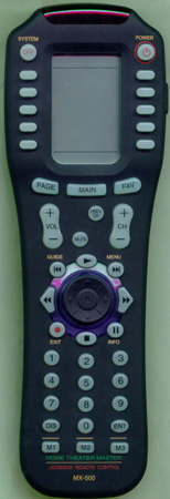STARLIGHT MX-500 Genuine  OEM original Remote