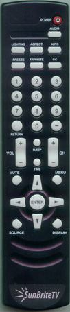SUNBRITE SB-RC32 SBRC310AWR Genuine OEM original Remote