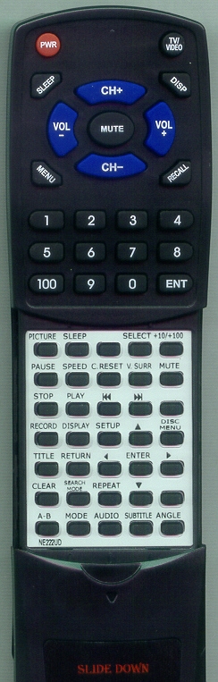 SUPERSCAN NE222UD replacement Redi Remote