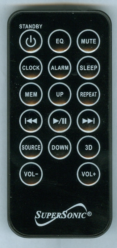 SUPERSONIC SC1414 Genuine  OEM original Remote