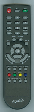 SUPERSONIC SC191 Genuine  OEM original Remote