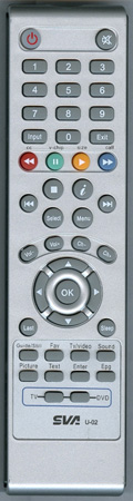 SVA SVA-U01 INSERT Genuine OEM original Remote