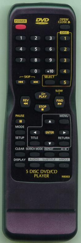 SYLVANIA N9353UD N9353 Refurbished Genuine OEM Original Remote