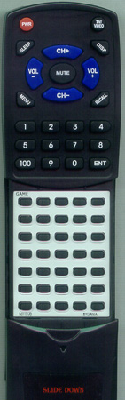 SYLVANIA N0110UD replacement Redi Remote