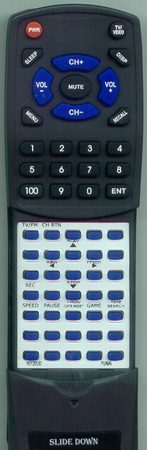 SYLVANIA N0120UD replacement Redi Remote