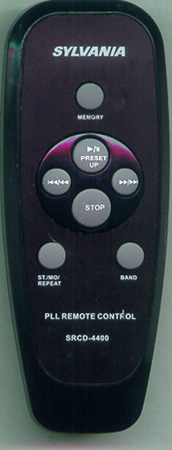 SYLVANIA SRCD-4400 SRCD4400 Genuine  OEM original Remote