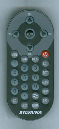 SYLVANIA SRT902A Genuine  OEM original Remote