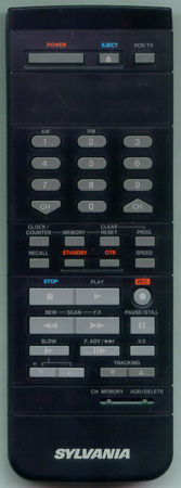 SYLVANIA VSQS0798 Genuine OEM original Remote