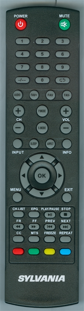 SYLVANIA 14B SYL Genuine OEM original Remote