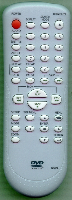 SYLVANIA NB002UD NB002 Genuine OEM original Remote